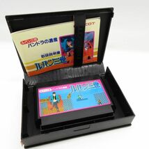 美品 動作品 FC ファミコン 箱 説明書 付属 ルパン三世 パンドラの遺産◆ゲーム ソフト カセット/Y 326-2_画像2