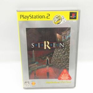 動作品 PS2 プレイステーション2 プレステ2 SIREN サイレン the Best ザ・ベスト 動作確認済◆ゲーム ソフト/Y 326-16