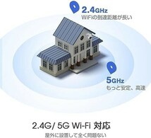 【送料無料】【 夜間150Mまではっきり!！金属製】Ctronics 防犯カメラ 屋外 30倍光学ズーム 5MP 5GHzWiF_画像5