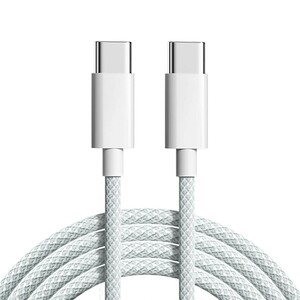 【送料無料】灰色 1M iPhone15シリーズ対応 USB-C to USB-C ケーブル PD対応 60W 3A 急速充電 多機種対応