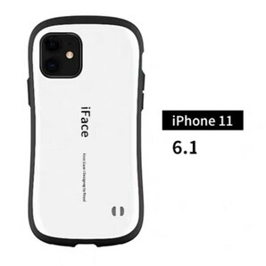 白 iFace iPhone11用 箱あり ケース First Class ハードケース 愛用のiphoneを守る 耐衝撃の画像1