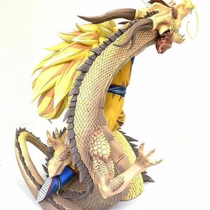 二次元 ドラゴンボール フィギュア Dragon Ball フィギュアーツZERO スーパーサイヤ人３孫悟空-龍拳爆発- リペイント 二次元彩色 2D GOKUの画像5