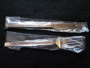 * unused *JAL*Martian* Marcia n* Yanagi Sori * knife & Fork set *