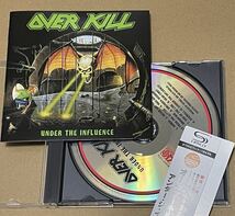 送料込 SHM-CD Overkill Under The Influence タワーレコード限定盤 / オーヴァーキル - アンダー・ジ・インフルエンス / WQCP1370_画像1