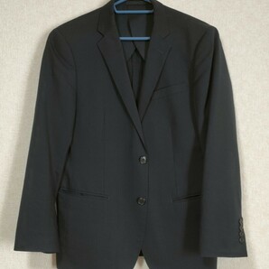 ☆ユニクロ テーラードジャケット 紺ブレ プレミアムウール super110's SLIM FIT 美品 ブレザーの画像1
