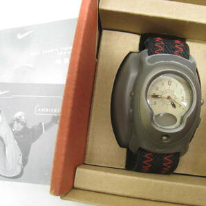 定価11000円 NIKE ACG 腕時計 ナイキ Watch WA0002-001 FRESH AMBIENT グレー×黒 ブラックの画像1