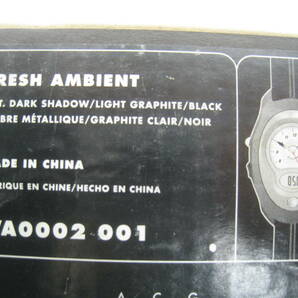 定価11000円 NIKE ACG 腕時計 ナイキ Watch WA0002-001 FRESH AMBIENT グレー×黒 ブラックの画像8