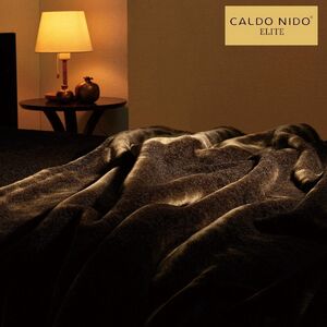 CALDO NIDO★ シングル 敷毛布 ブラウン 日本製 カルドニード