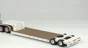  Platz ticket craft 1/50 16 wheel middle low floor heavy load transportation for Trailer white final product KK1013W