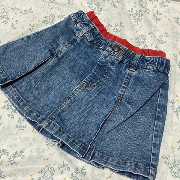 【USED】eab べべ　ミニスカート　１２０サイズ　子供服