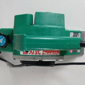 2953-02★通電確認済★MAKITA マキタ M191 82mm カンナ 100V 5A 50/60Hz 480W 1600min-1 有効切削幅82mm※現状品の画像6