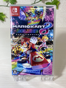 3223-03★１円スタート♪動作確認済み♪任天堂 ニンテンドーswitch マリオカート8 デラックス ソフトのみ ケースあり★