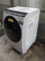 3323-05★通電確認済★HITACHI 日立 BD-SX110FL 電気洗濯乾燥機 ヒートリサイクル乾燥 洗濯11.0kg 乾燥6.0kg ロゼシャンパン（N）2021年製 _画像2