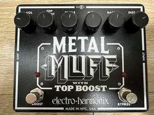 electro-harmonix / METAL MUFF with TOP BOOST【国内正規品】