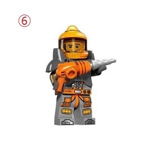 △LEGO（レゴ)△ミニフィギュアシリーズ12△ ⑥スペース・マイナー