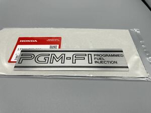 ■■■在庫有 即納 ホンダ純正 PGM-FI ステッカー アルミプレート エンブレム PROGRAMMED FUEL INJECTION EF8 EG6 EG9 EK4 DC2 PP1 JA4⑧