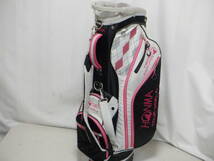 HONMA ホンマ TEAM HONMA 9.0型★中古★アスリートスタンドモデル (BKxWHxPINK)_画像6