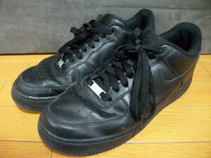 NIKE ナイキ AIR FORCE 1 エアフォース1 スニーカー 28.5cm ブラック