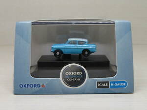 フォード アングリア　 （水色／白）　Ford Anglia　OXFORD　オックスフォード　1/148