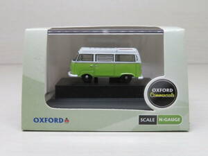 ワーゲン　キャンパー　（薄緑／ホワイトルーフ）　VW Bay Window Camper　OXFORD　オックスフォード　1/148