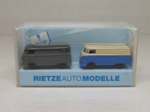 ワーゲンバス　２台セット　VW T1 KASTEN　リーツェ　RIETZE　1/160