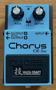 「BOSS　技 WAZA CRAFT」　　CE-2W CHORUS