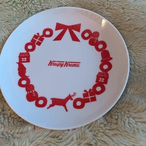 クリスピークリーム非売品★ドーナツ皿★Krispy Kreme DOUGHNUTS