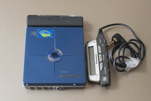 Panasonic MDプレーヤー SJ-MJ75 動作確認済み　リモコン付き _画像1