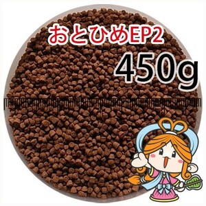 111-06-010 日清丸紅飼料おとひめEP2（沈降性）450g※500gから規格変更　金魚小屋-希-福岡