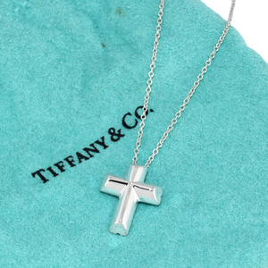  Tiffany paroma Picasso ton danes Heart Cross pendant necklace silver 925 accessory TIFFANY&CO.