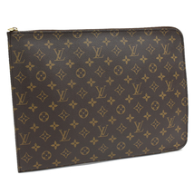 新品同様 ルイヴィトン ポッシュ・ドキュマン 書類ケース M53456 モノグラム キャンバス LOUIS VUITTON_画像1