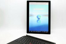 LTE 中古 2K タッチ 13.3型 Lenovo ThinkPad X1 Tablet 3rd Gen Windows11 八世代 i5-8250u 8GB NVMe 256GB-SSD カメラ 無線 Office付 税無_画像2