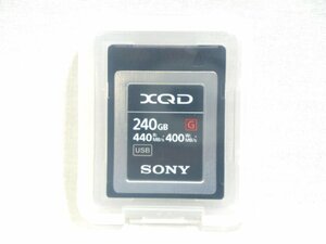 Aランク品（中古極上美品）ソニー XQDメモリーカード 240GB QD-G240F