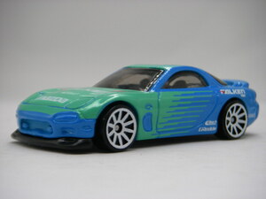 ホットウィール (緑青) '95 マツダ ファルケン RX-7 ＜ルース＞ Hot Wheels