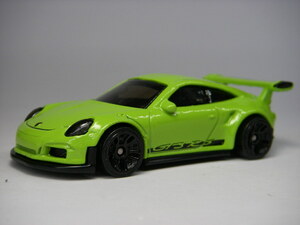 ホットウィール (黄緑) ポルシェ 911 GT3 RS ＜ルース＞ Hot Wheels