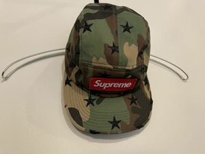 購入先supreme渋谷/SUPREME Stars Camp Capカモ柄/camo/キャンプキャップ/シュプリーム/ボックスロゴ 帽子 迷彩 