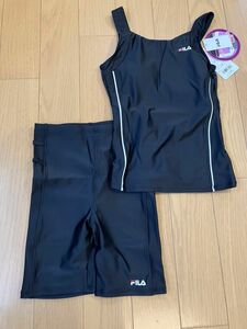 新品　タグ付　FILA 水着　上下　SS レディース タンキニ　セパレート　 女の子 女子　キッズ　ジュニア