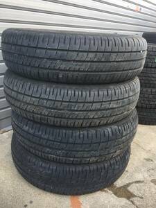 ◆T310-8◆2019年製溝有り！◆DUNLOP◆ENASAVE　EC204◆155/65R14　75S◆4本セット◆中古品◆愛知県日進市◆引取り可能◆