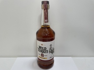 大黒屋　☆　WILD TURKEY ワイルドターキー　8年 101プロフ　バーボンウイスキー　700ml ☆ 未開栓