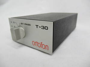 【まずまずの美品】ortofon MC昇圧トランス T-30 オルトフォン