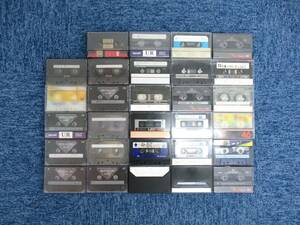 【オススメ品 29本セット】TDK/Nakamichi/AXIA/maxell/DENON/HITACHI/Technics カセットテープ ハイポジション