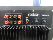 【お買い得品 元箱付】FOSTEX サブウーファー CW200A フォステクス_画像5