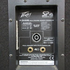 【まずまずの美品 連番ペア】PEAVEY PAスピーカー SP4 ピーヴィー の画像8