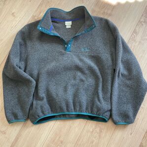 【vintage】llbeen フリースプルオーバー