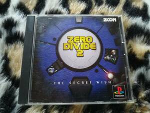 【中古・盤面良好・動作確認済み】PS　ZERO DIVIDE2/ゼロ・ディバイド2　　帯あり　　　同梱可