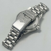 大人気☆TAGHeuer タグホイヤー 2000 Professional プロフェッショナル ブラック文字盤 ベゼル正常 リューズねじ込みOK カレンダー正常_画像7