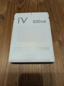【送料無料】maxell iVDR-S 500GB 中古