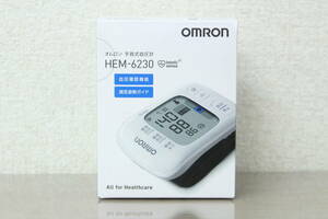 【未使用】 OMRON オムロン 手首式血圧計 HEM-6230 ヘルスケア 測定器 3J031