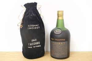 【未開栓】CROIZET Ｄ’AGE INCONNU クロアーゼ アージュ アンコニュ コニャック ブランデー 古酒 700ml 3I733