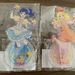 アイカツ！アクリルスタンド星宮いちごポンポンクレープ霧矢あおいマリオンクレープ グッズ コラボ アクスタ